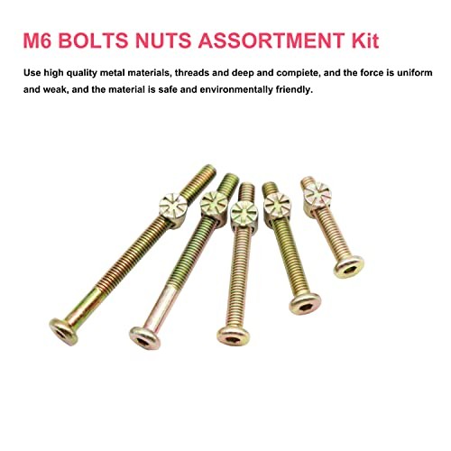 M6 Baby Crib Hardware Replacement Kit
