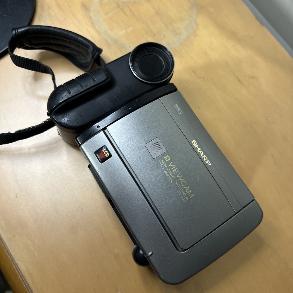 Sharp VL-E30U Viewcam Video 8 Camcorder Video Camera  Untested As Is