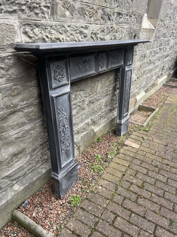 Victorian Slate Effect Fire Surround / Victorian Fire Surround