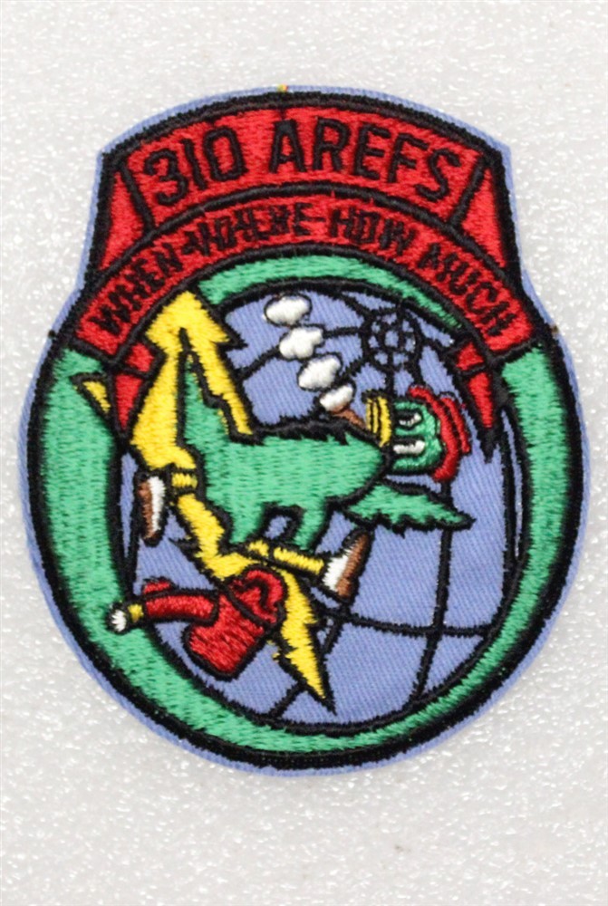 USAF Air Force Patch: 310th Air Refueling Wing