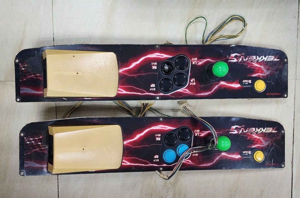 Tekken 5 Control Panel Video Arcade Game NAMCO 2004