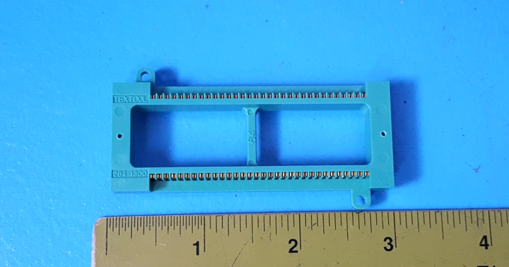 IC SOCKET, 264-1300, 64 PIN DIP SOCKET, TEXTOOL, GOLD