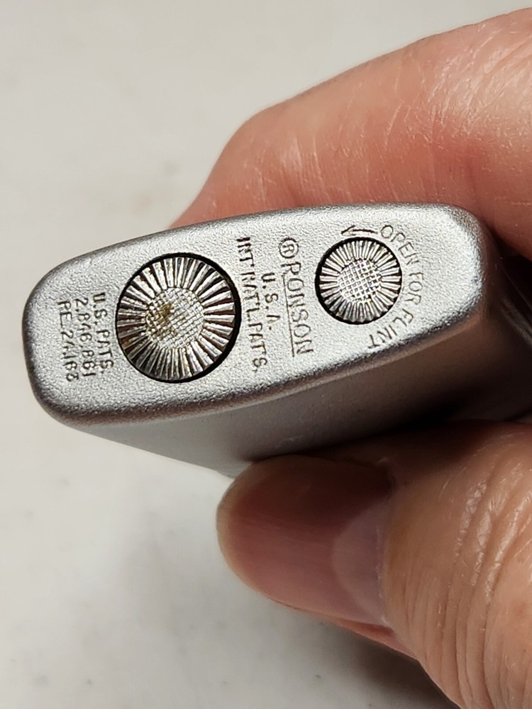 Vintage RONSON ATOMIC VARAFLAME WINDLITE LIGHTER