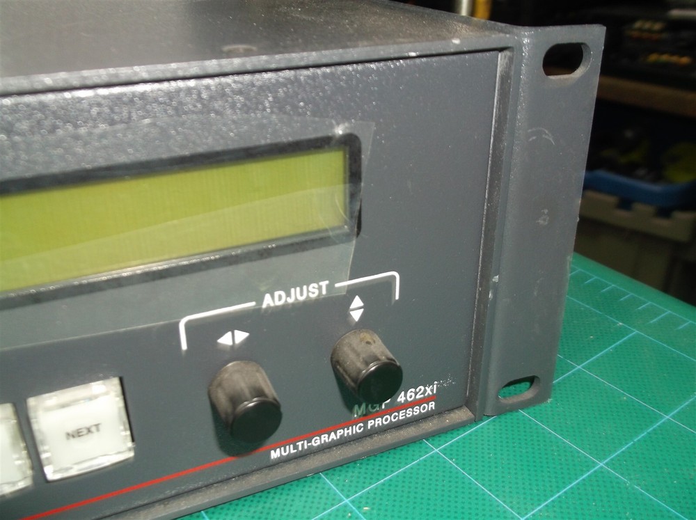 Extron MGP-462xi Multi-Graphic Processor loud fan bent connector missing button