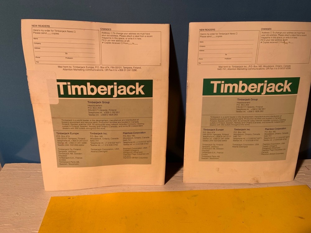 Timberjack News Forestry Logger Logging