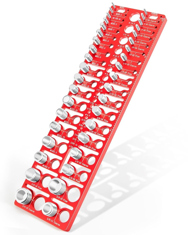 57 Nut and Bolt Thread Checker Thread Checker Standard and Metric