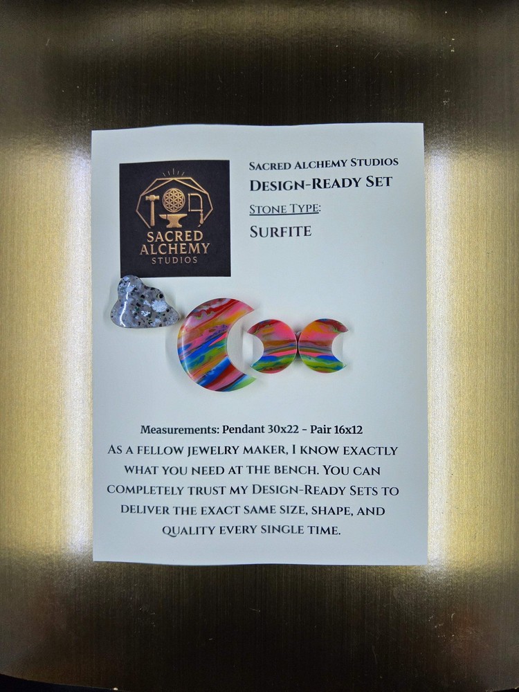 Crescent Moon - Surfite - Design-Ready Set