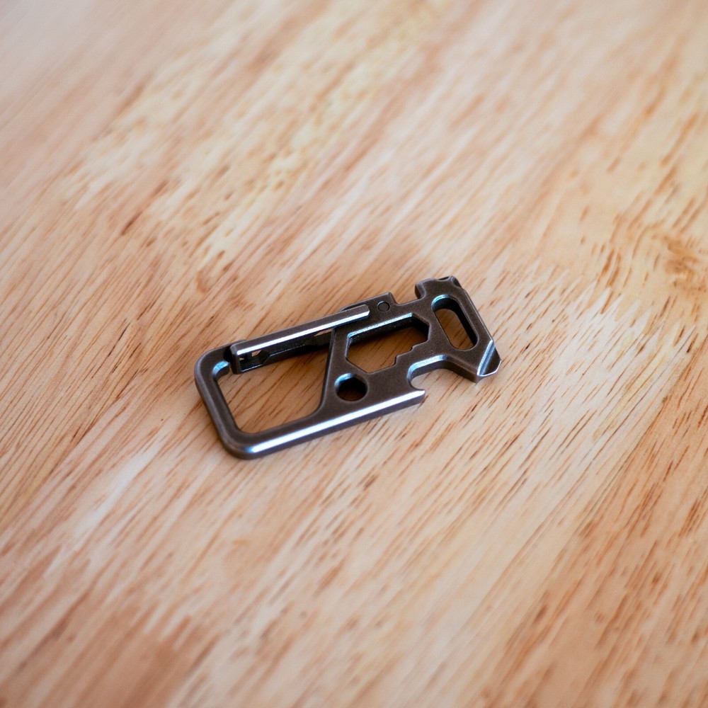 Titanium Keychain Carabiner EDC