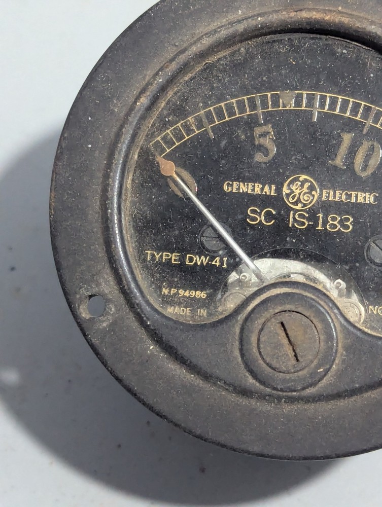 General Electric Type DW-41, 0-15