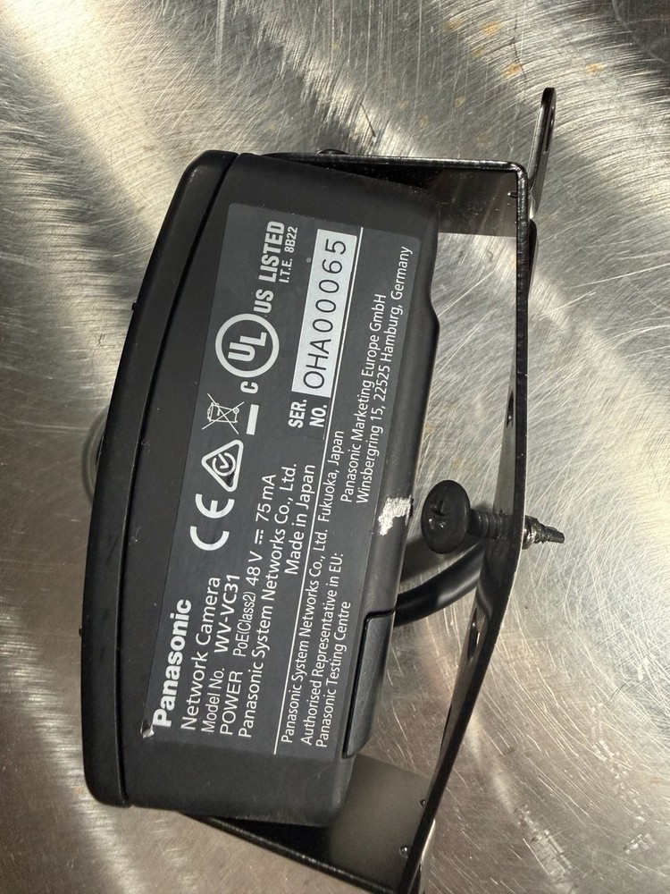 Panasonic WV-VC31 Arbitrator 360 HD Back Seat Network Camera