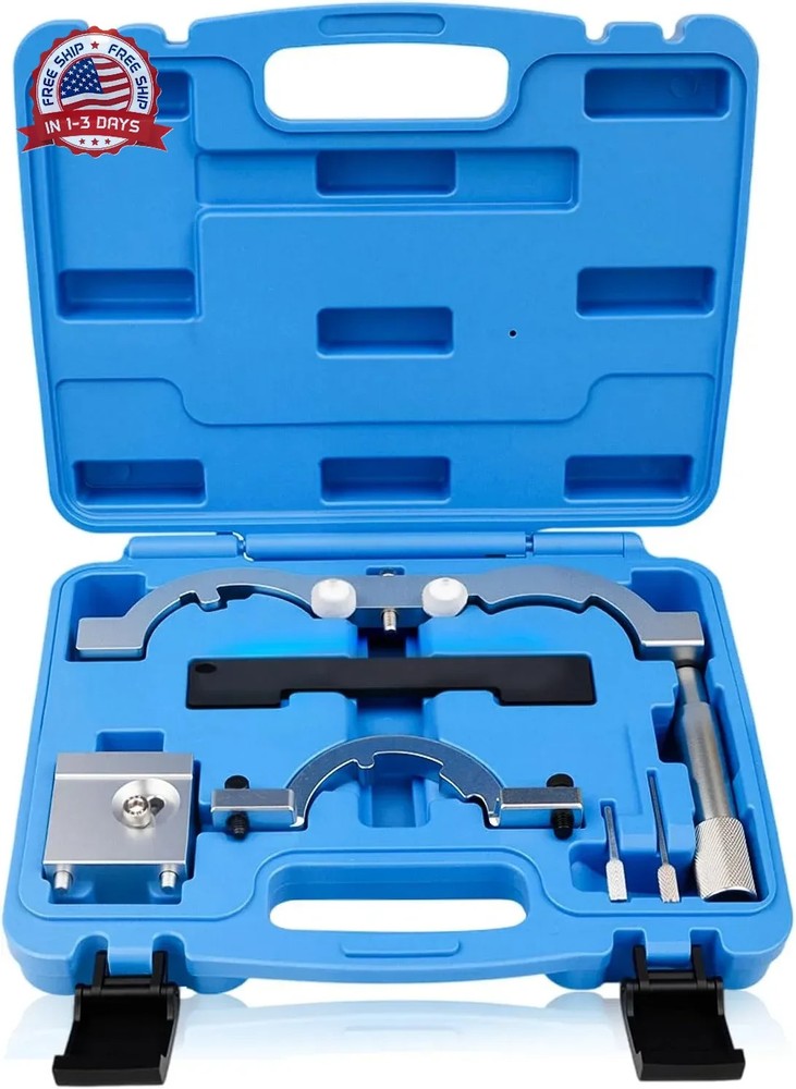 Engine Timing Chain Tool Kit, Premium Grade Camshaft Alignment Locking Set, Prec