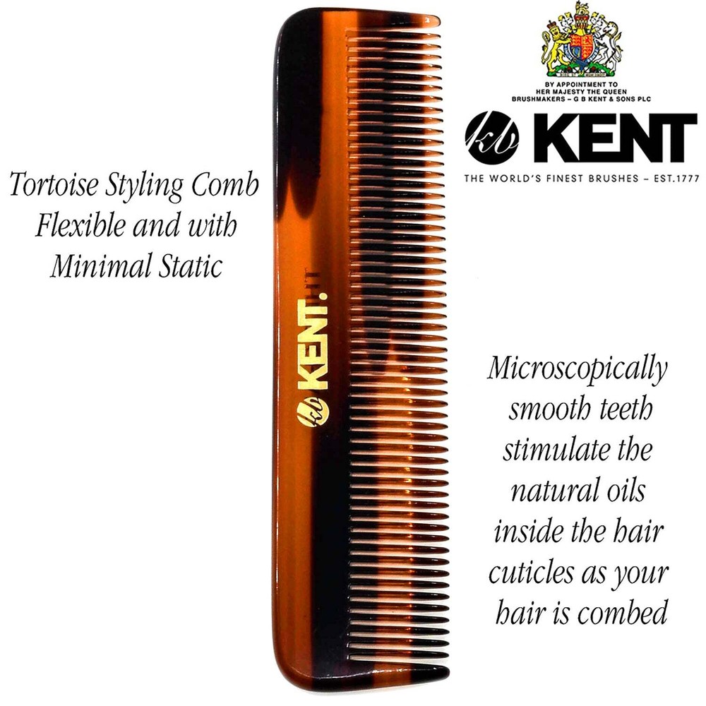 4.5" Handmade Fine Tooth Pocket Comb