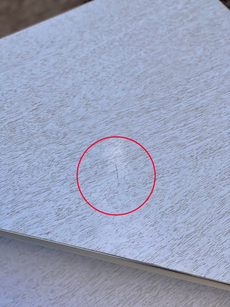 Mid-Century Modern Atomic Blonde 2-Tier End Table