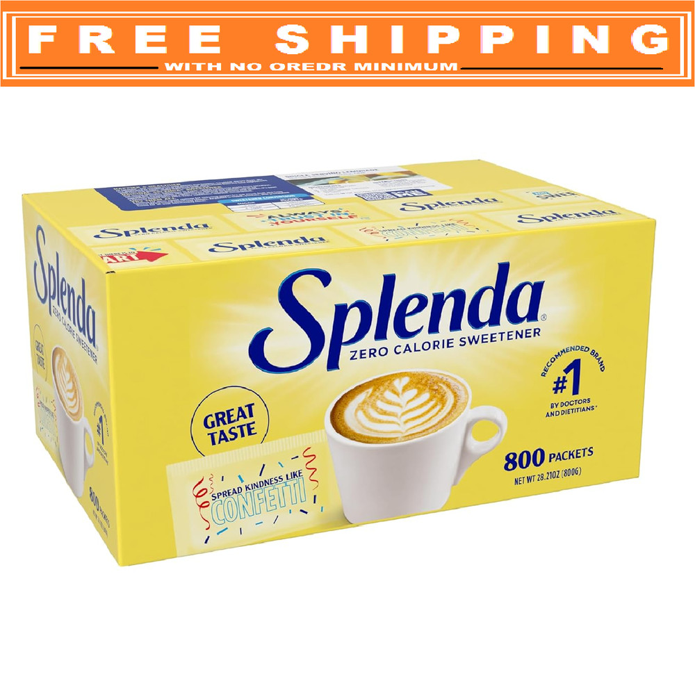 Splenda Zero Calorie Sweetener Packets (800 ct.)