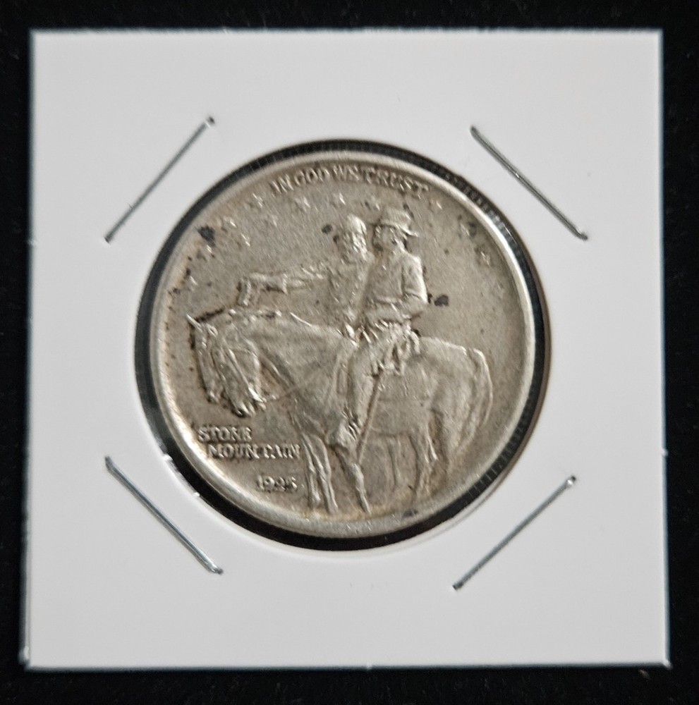 1925 Stone Mountain 90% Silver Half Dollar