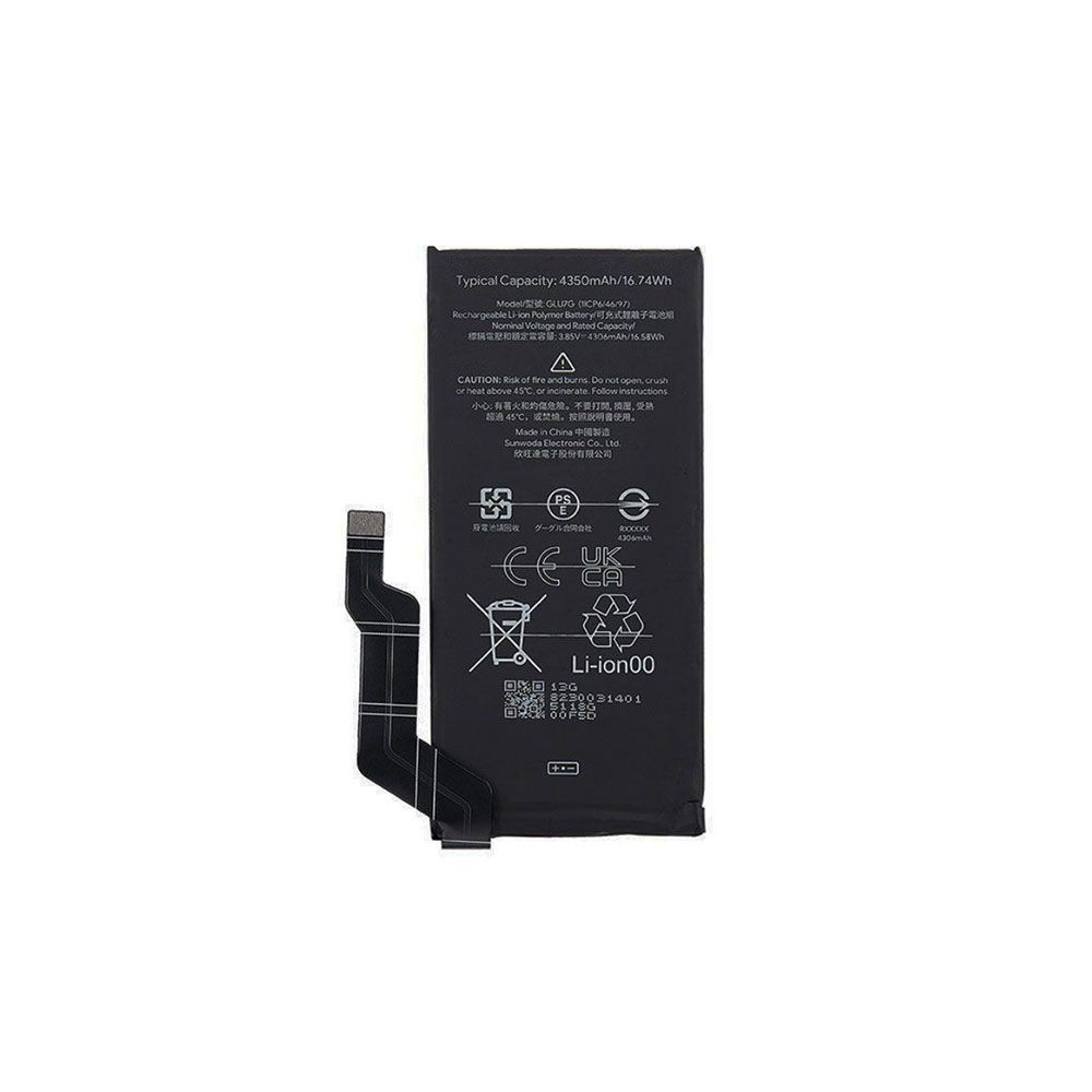 REPLACEMENT BATTERY FOR GOOGLE PIXEL 6A (GLU7G)