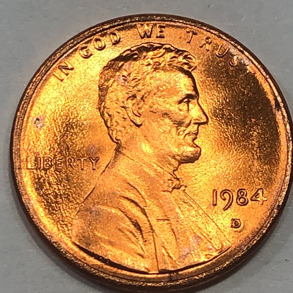 1984-D Lincoln Memorial Cent