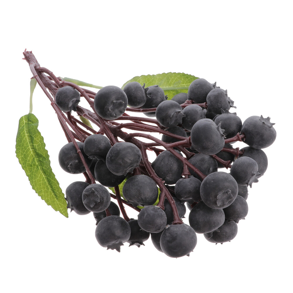 1Pc Artificial Fruit Decor Photography Props Blueberry Picks Artificial