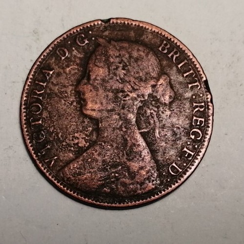 New Brunswick 1 Cent Coint 1861