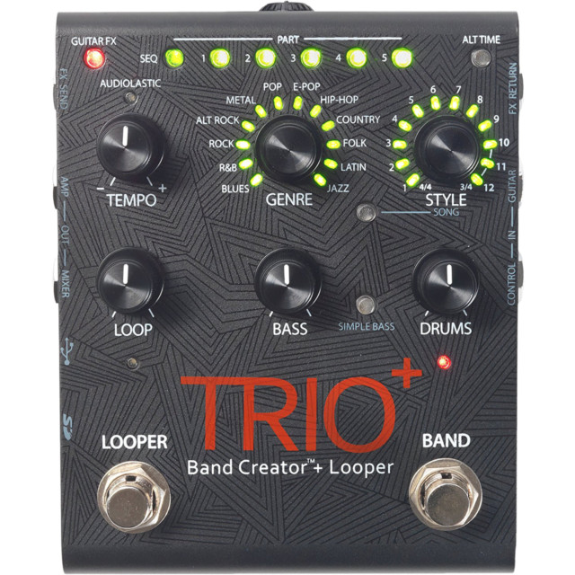 DigiTech Trio Plus Looper Band Creator