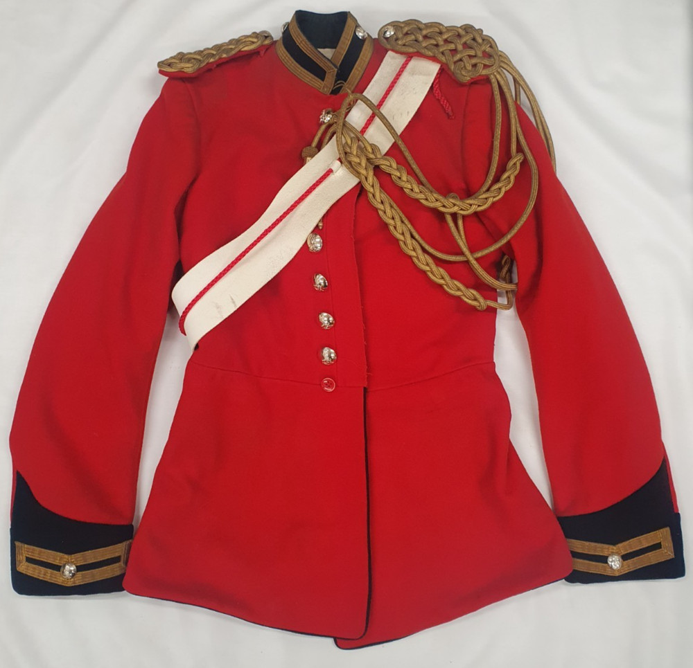 Life Guards HCav Dress Tunic Ceremonial Ammunition, Aiguillette, Cross Belt