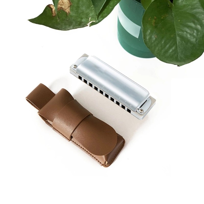Harmonica Case Harmonica Storage Pouch Harmonica Container for Single Harmonica