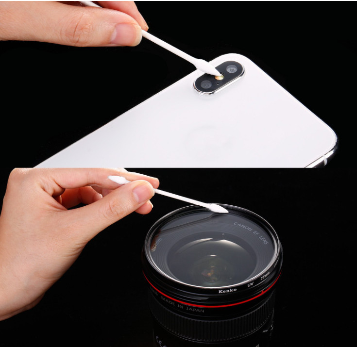 Pointed Cotton Swabs Compatible with Q Tips Double Precision Tips Cotton 400pcs