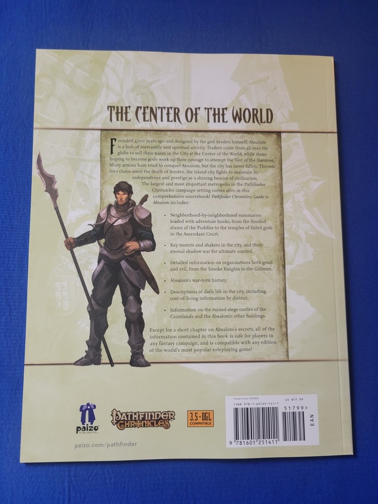 Guide to Absalom - Pathfinder Chronicles