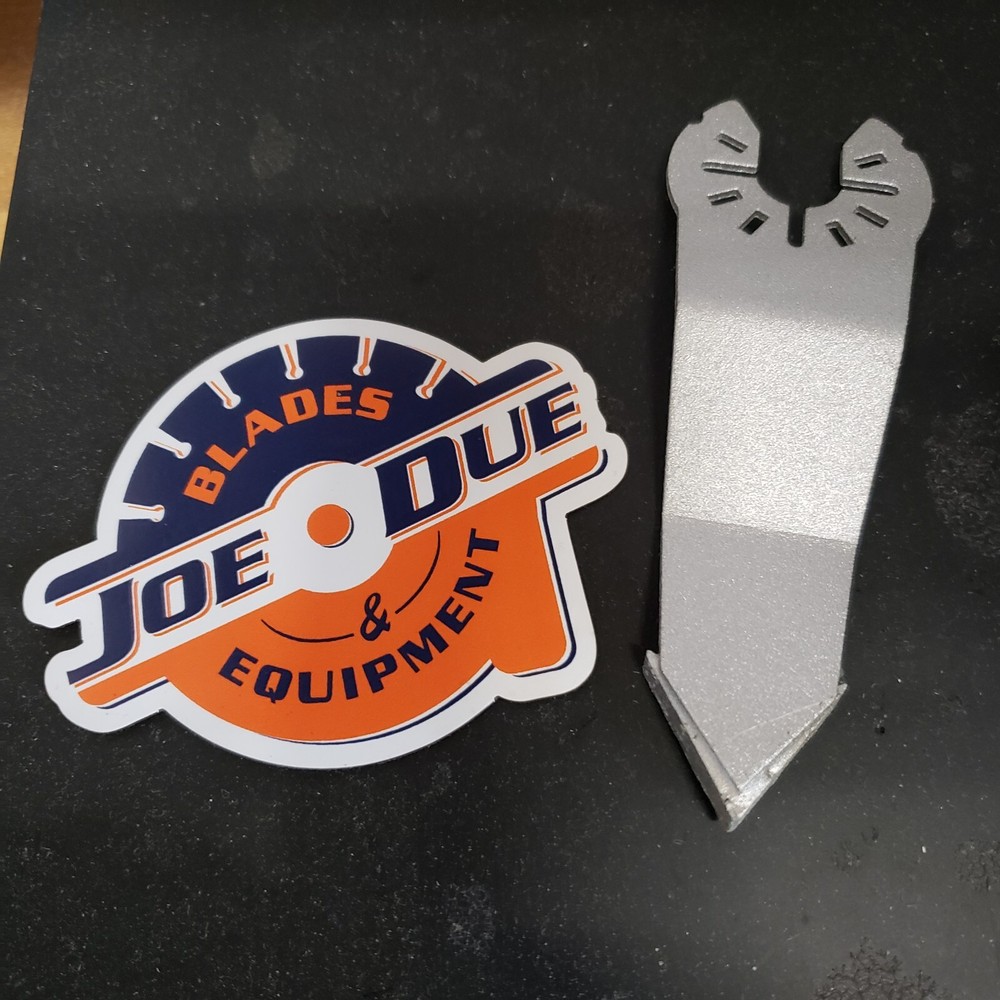 Diamond Segment Oscillating Corner Tool Attachment for Concrete - 30# Grit