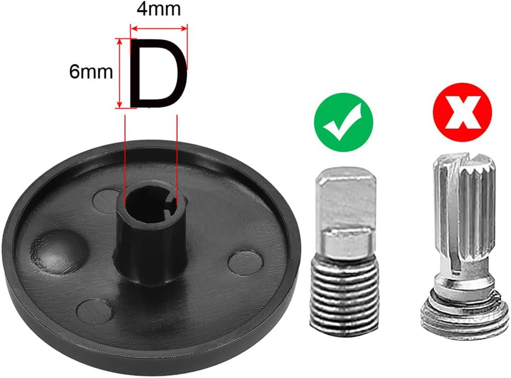 5pcs Potentiometer Control Knobs for Encoder Code Switch Acrylic Volume Tone Kno