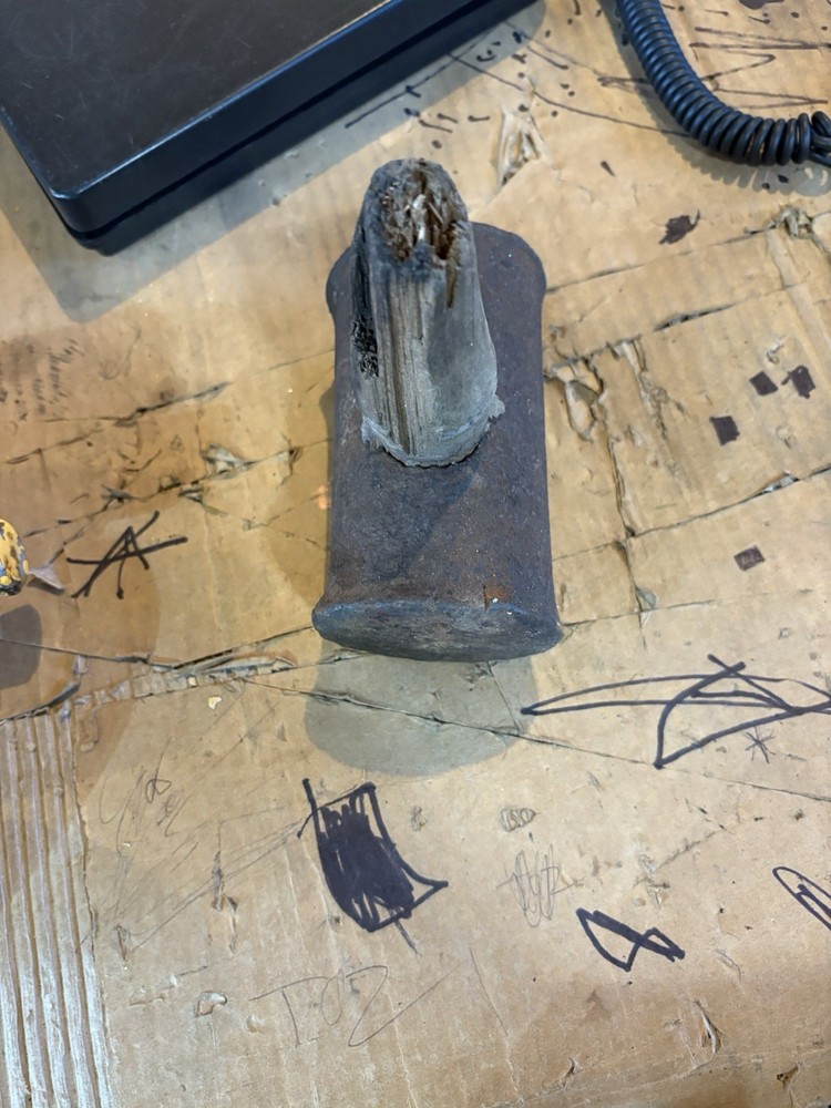 9.5 Lb Hammer Head Round Older Style Broken Handle