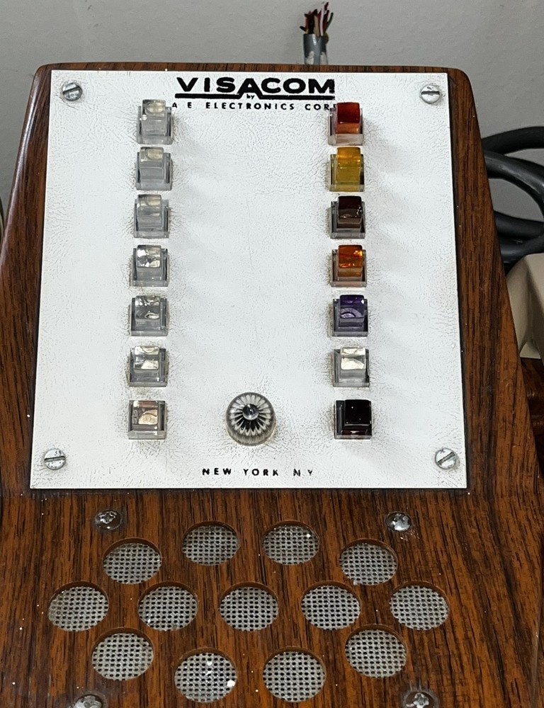 Rare! Vintage AE Electronics Corp. (VisaCom) Intercom Phone System..