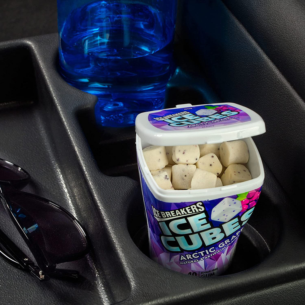 ICE BREAKERS Ice Cubes Arctic Grape Gum 6x40 Pieces