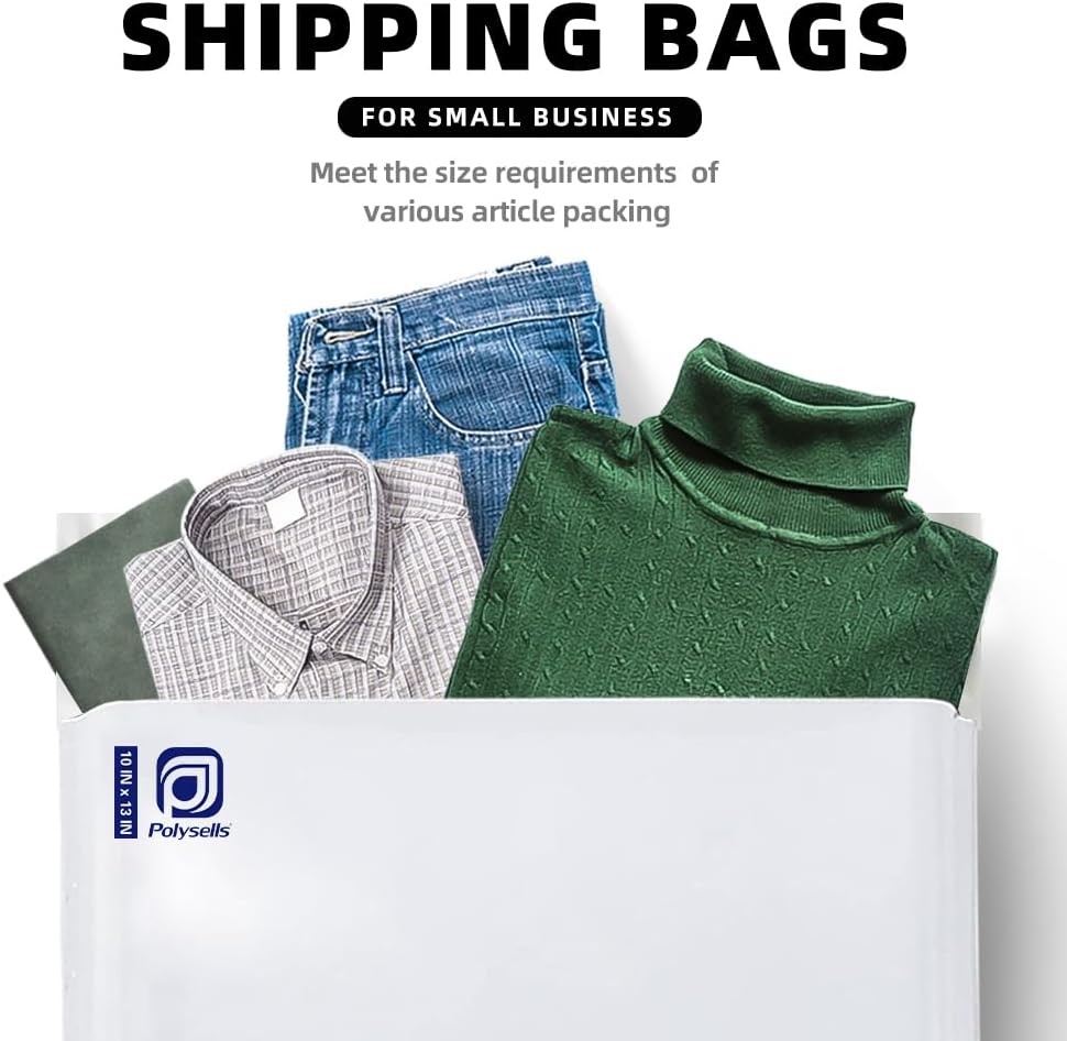 Poly Mailers Shipping Bag 10x13