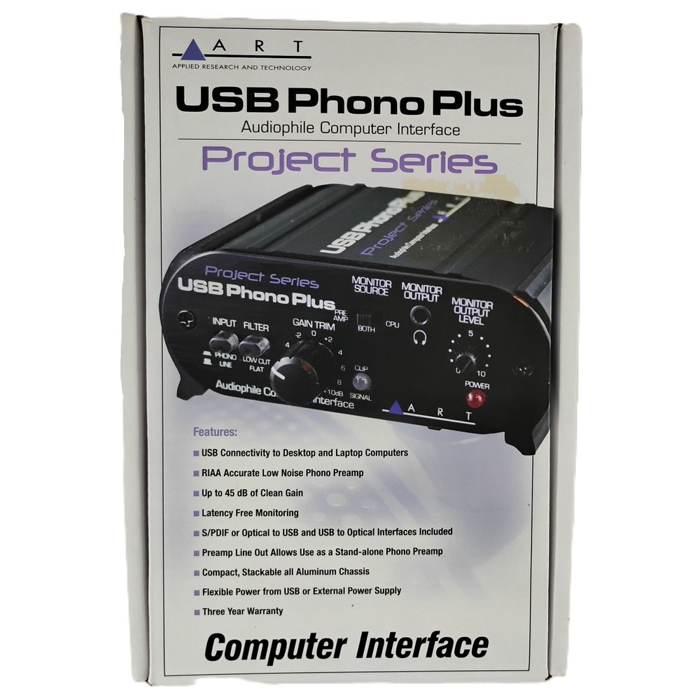 USB Phono Plus Audiophile Computer Interface