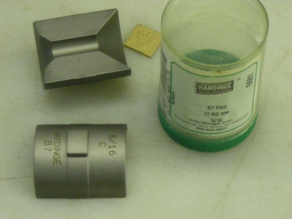 Hardinge B7 Pad Collet Cast Iron Round Smooth 5/16"
