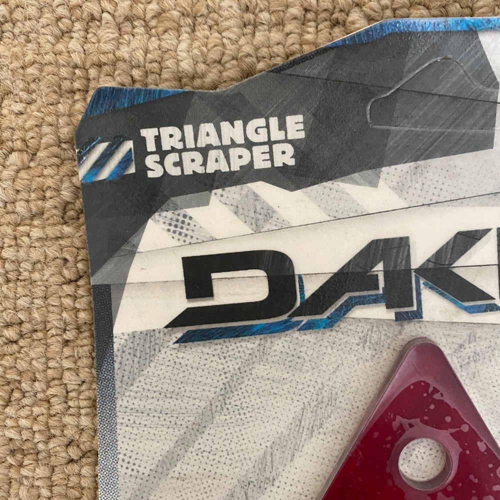 Dakine Triangle Scraper Red Snowboard Ski Scraper