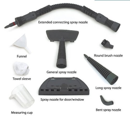 Handheld Multi-Purpose Pressurized Steam Cleaner