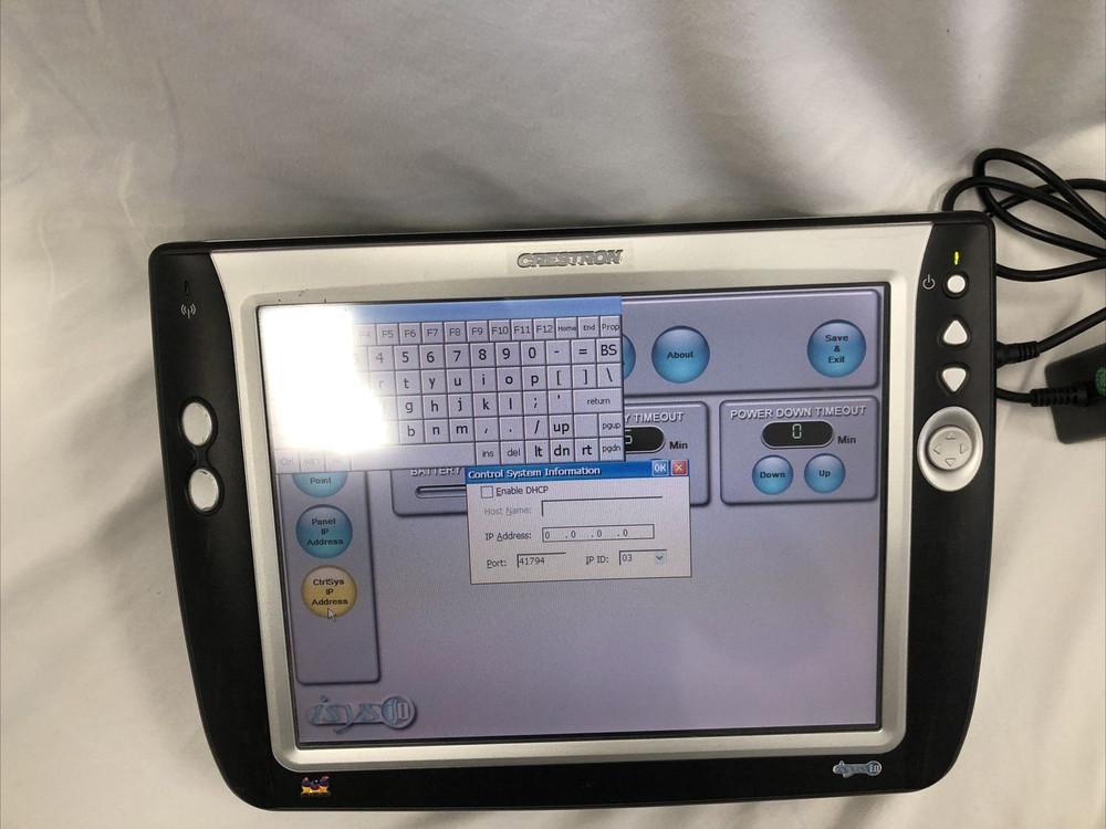 Crestron TPMC-10 Touch Panel