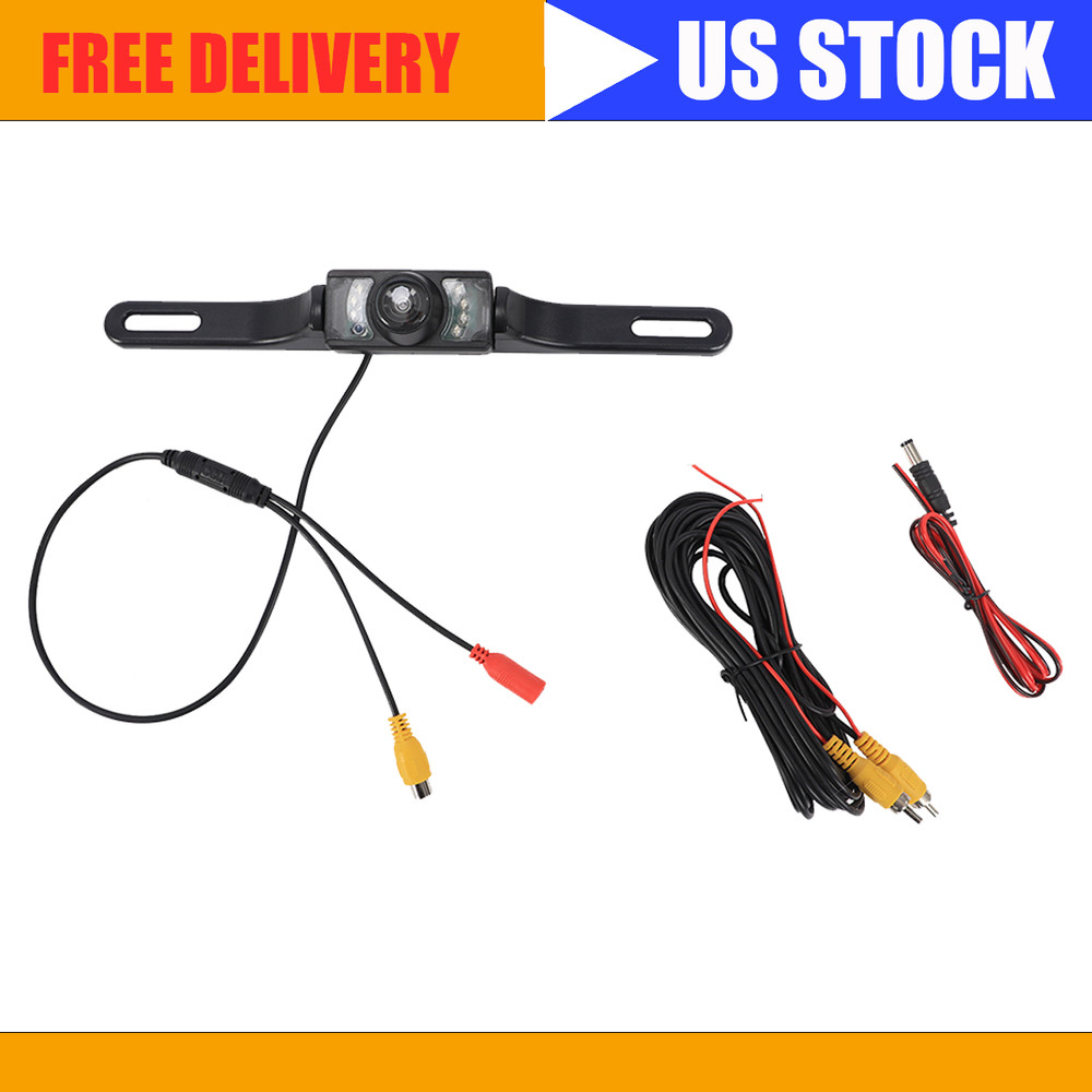 CMOS Backup Parking Reverse Camera Back Waterproof 7 LED