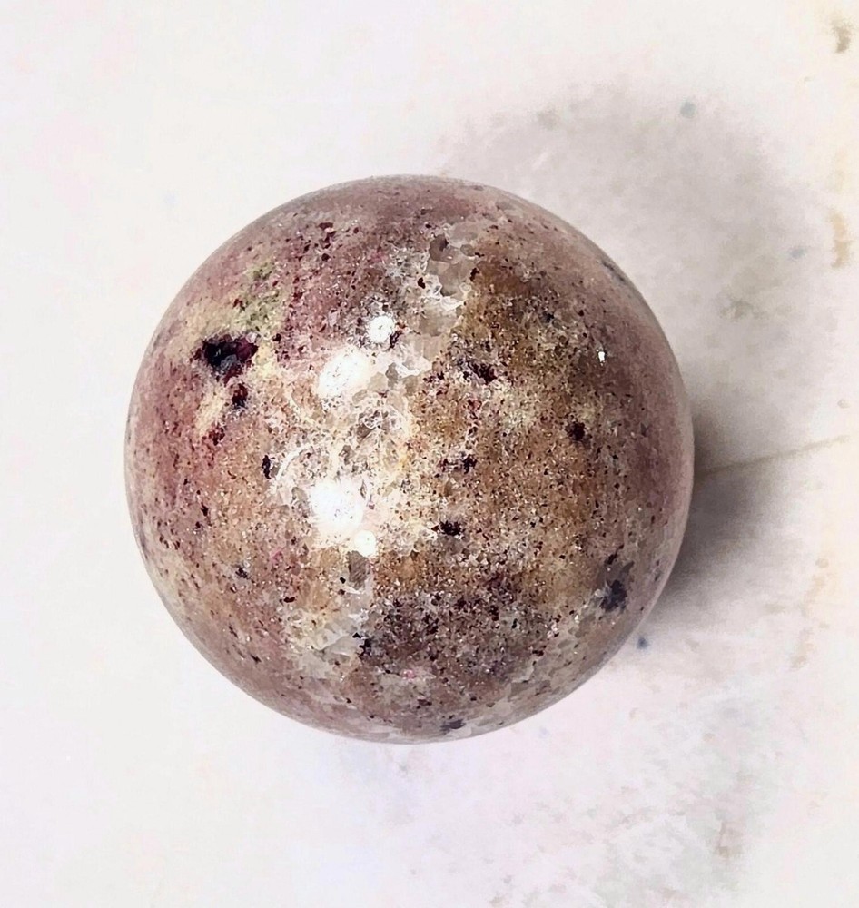 Fluorescent Calcite Sphere from CA 38mm 6187
