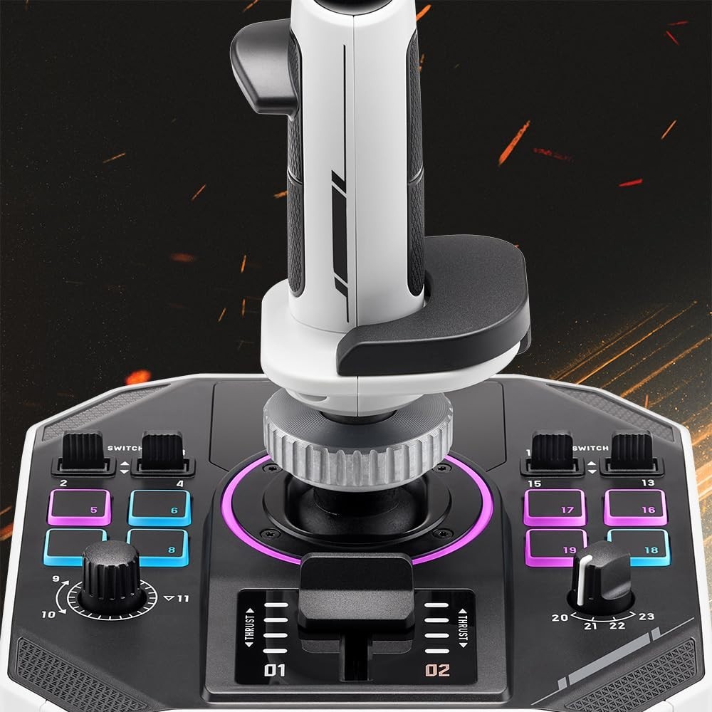 Thrustmaster Sol-R 2 Flightstick Ambidextrous H.E.A.R.T. Space Sim for PC