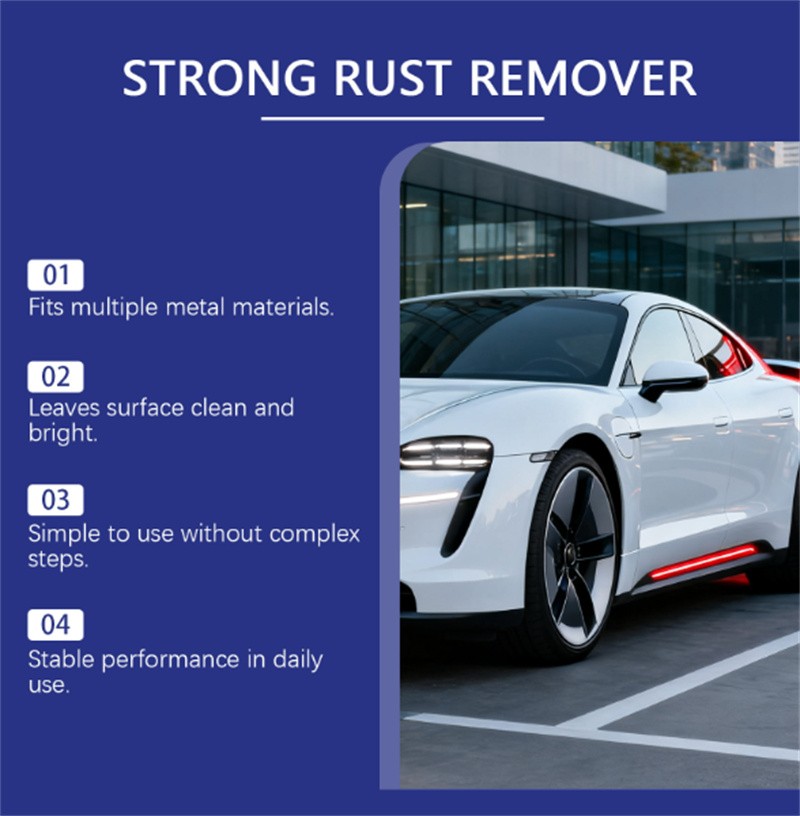 2 PACK Strong Rust Remover 100ml Powerful Rust Removal Spray For Cars &Tools US
