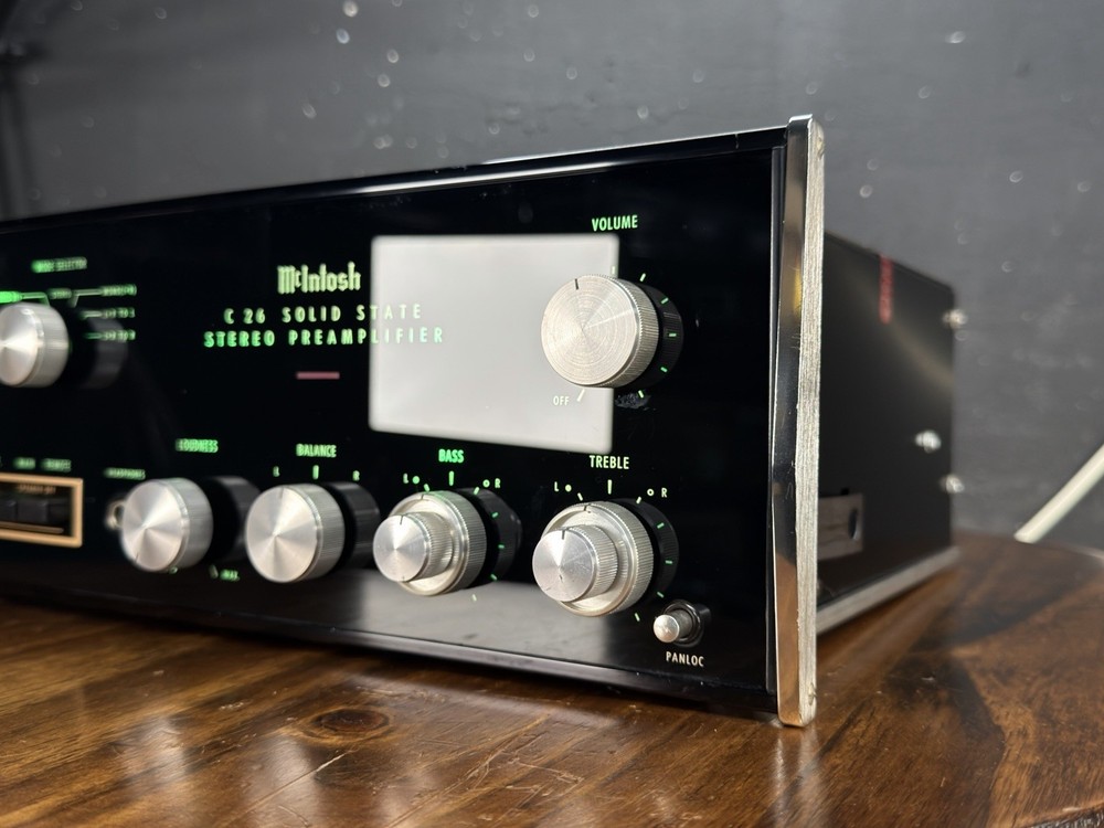 Mcintosh C26 Vintage Solid State Stereo Preamplifier