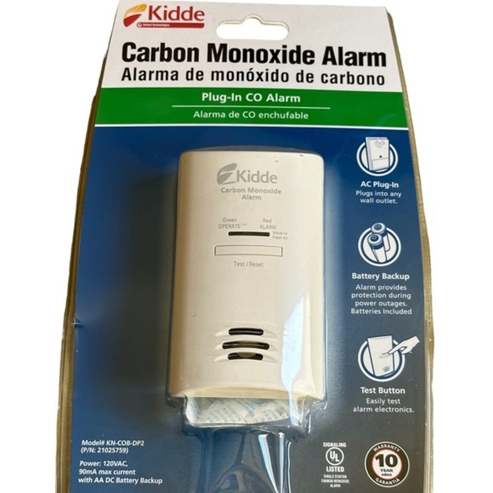 kidde carbon monoxide detectors