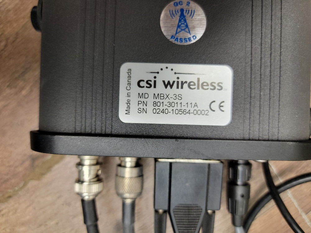 CSI MBX-3S Receiver MGL-3 Antenna Ashtech SCA-12S with backpack