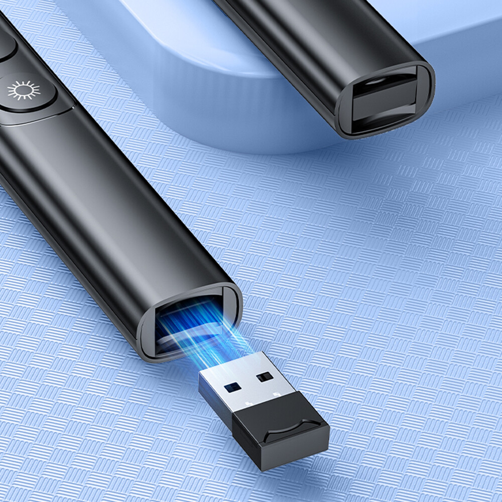 Power point Presentation Remote Wireless USB PPT Presenter Laser Pointer Clicker