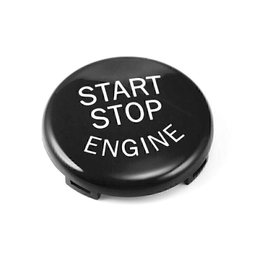 For BMW E90 E60 E70 E71 E83 E84 E87 E89 Start/Stop button, glossy black suitable
