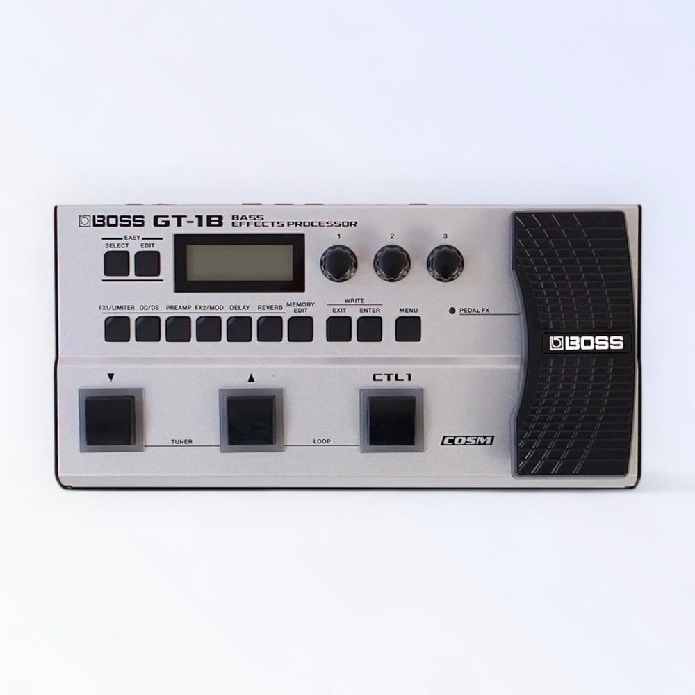BOSS GT-1B Bass Multi-Effects Processor w/Original Box Manual Tested