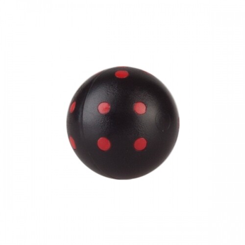 Round cube - round dice - black - 21 mm